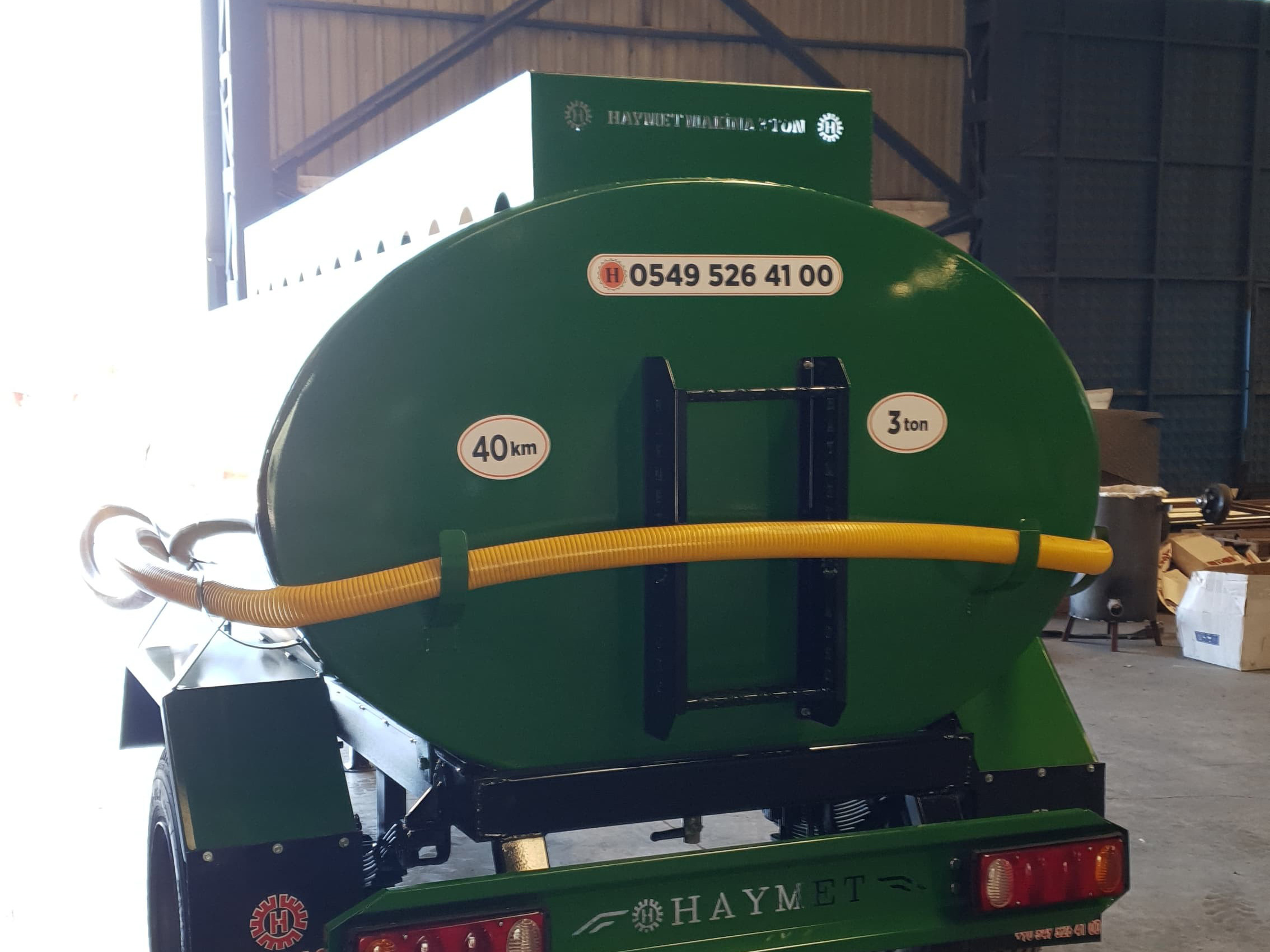 3 Ton Su Tankeri